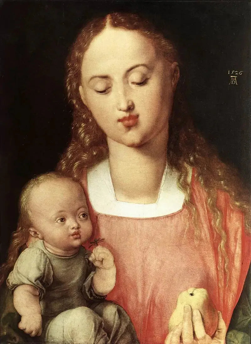 Pääsiäisneito ja päärynä - Albrecht Dürer