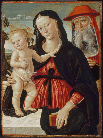 Vierge à l’Enfant avec saint Jérôme - Pinturicchio - Alpha Reproduction