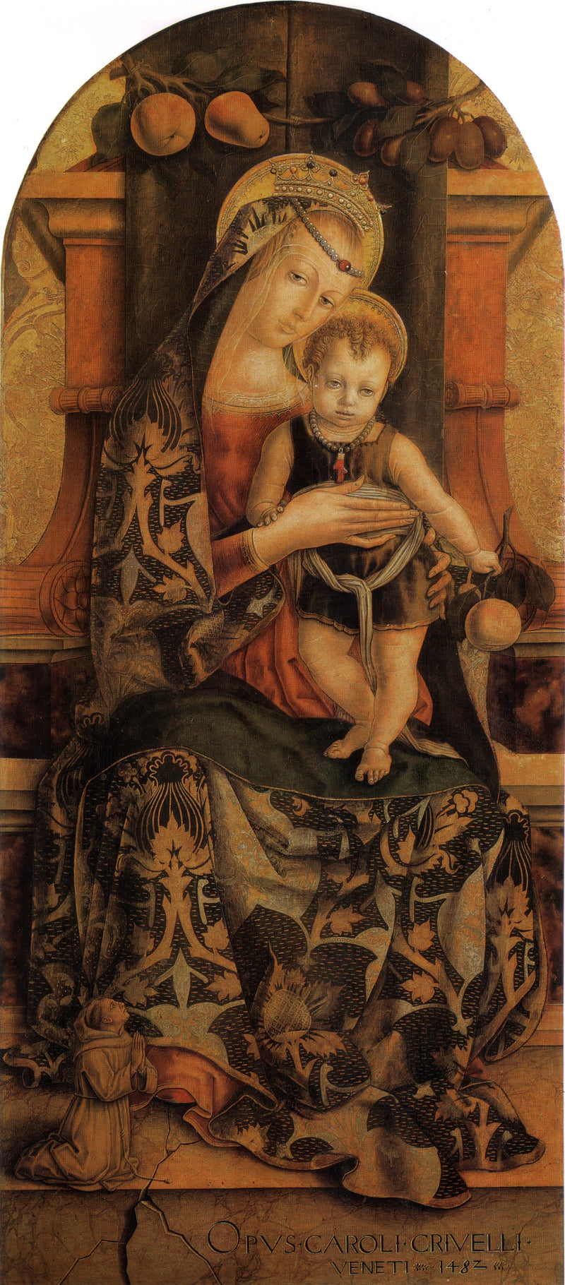 Neitsyt ja lapsi - Carlo Crivelli