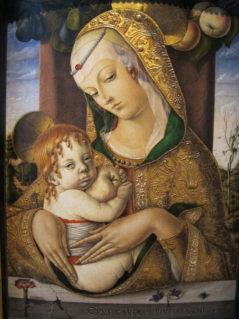 Neitsyt ja Lapsi - Carlo Crivelli