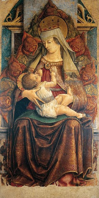 Neitsyt ja lapsi - Carlo Crivelli