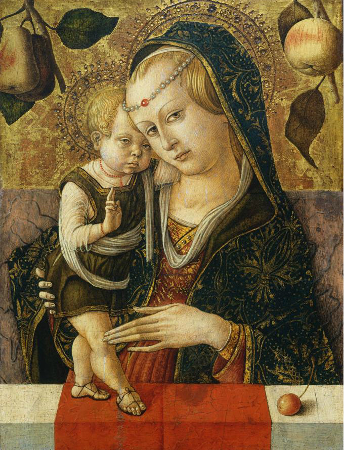 Neitsyt ja lapsi - Carlo Crivelli