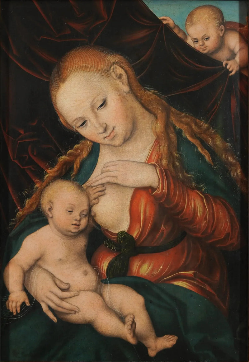 Imettävä neitsyt - Lucas Cranach vanhempi