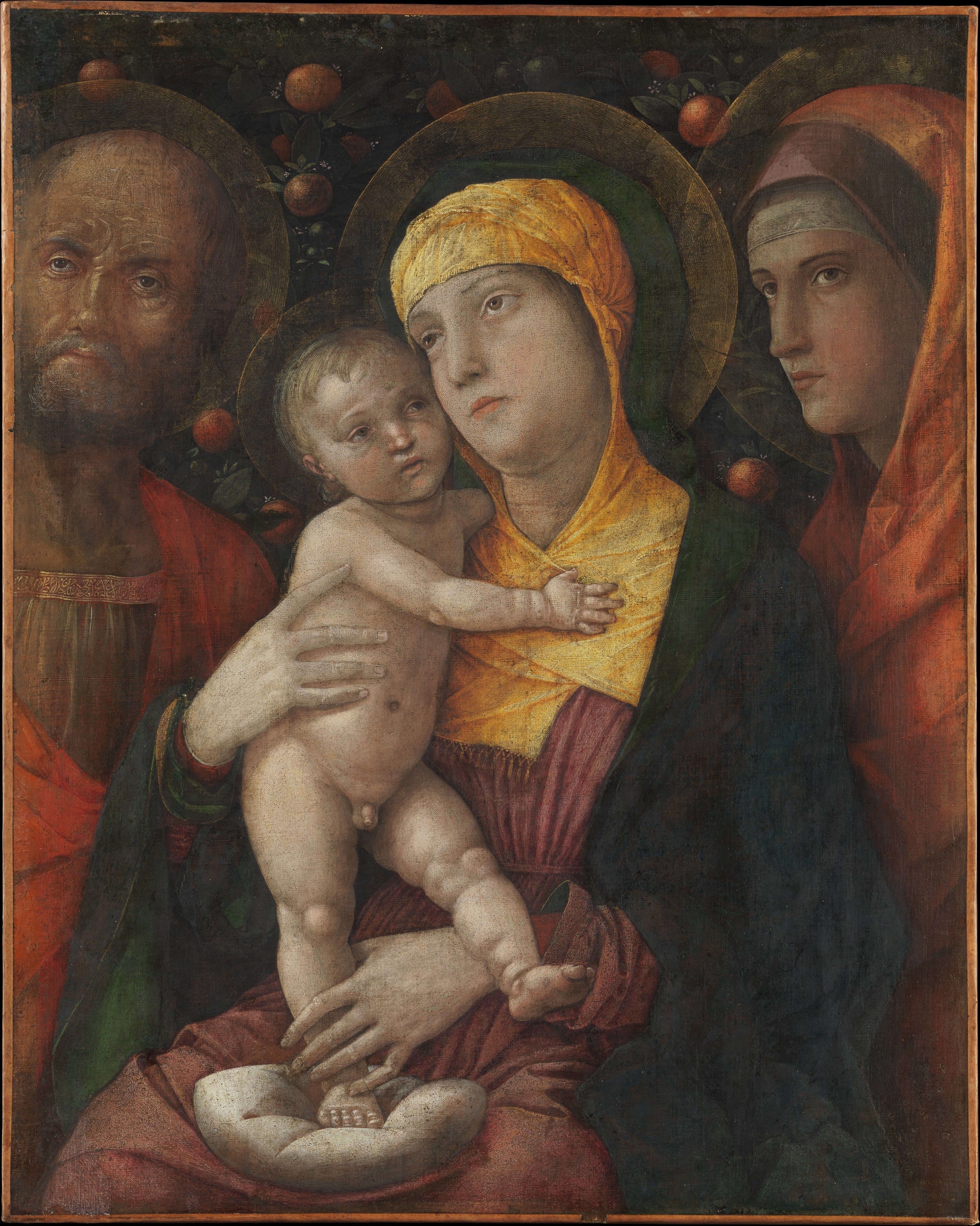 Vierge Altman - Andrea Mantegna image 1 reproduction d’œuvre d’art à l’huile