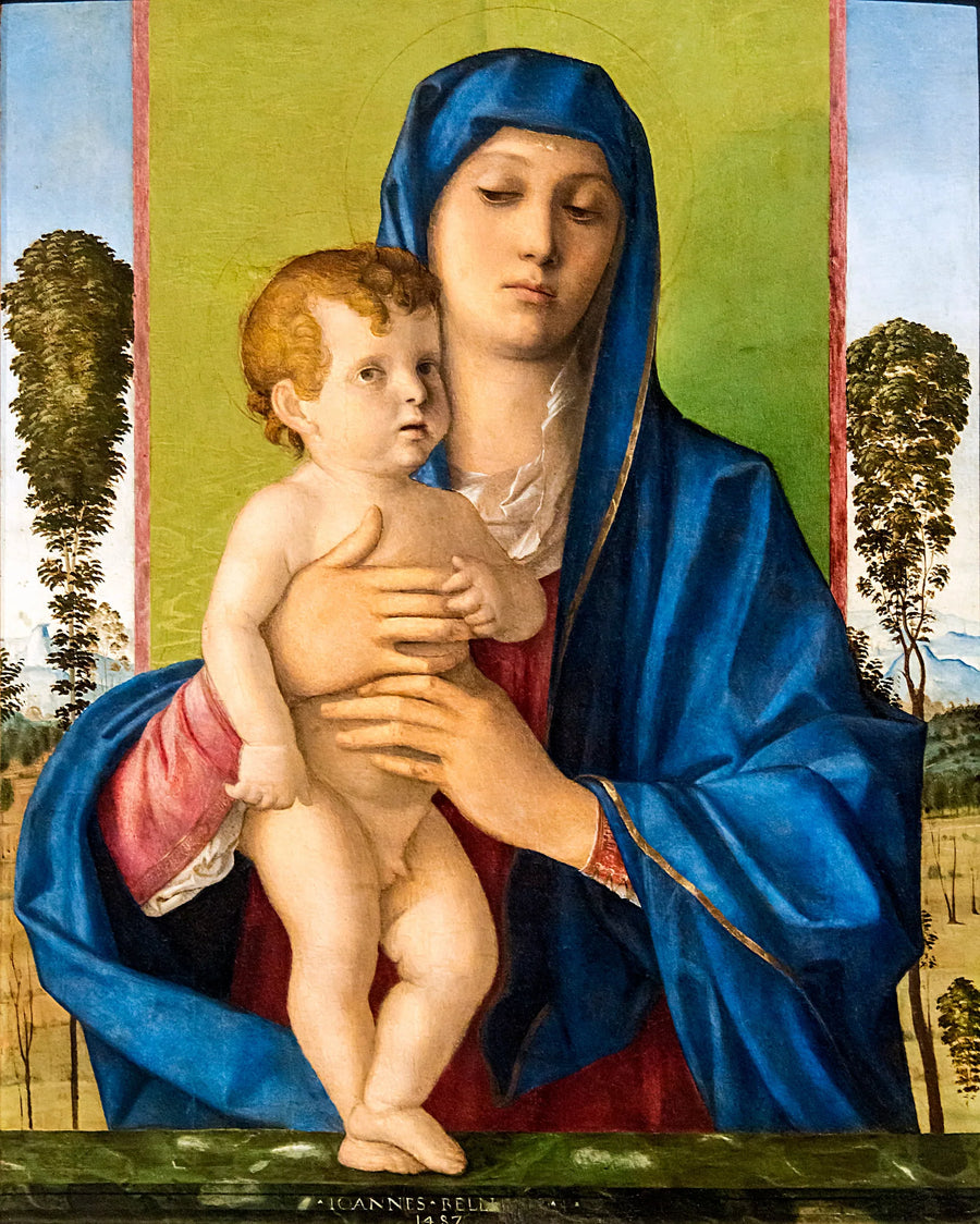 Neitsyt puiden kanssa - Giovanni Bellini