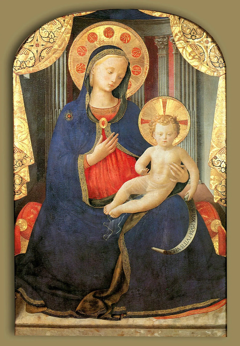 Vaatimattomuuden neitsyt - Fra Angelico