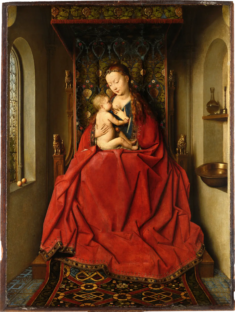 Lucquesin Neitsyt - Jan van Eyck