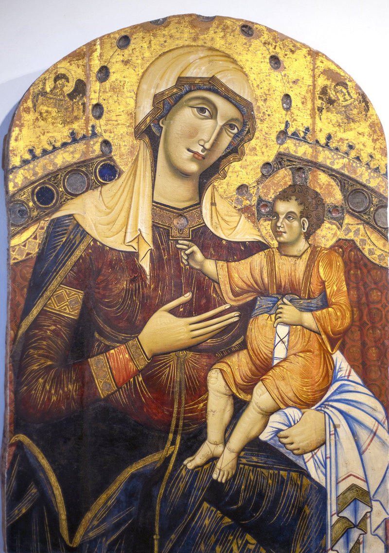 Pyhä Bernardin-neitsyt - Guido da Siena