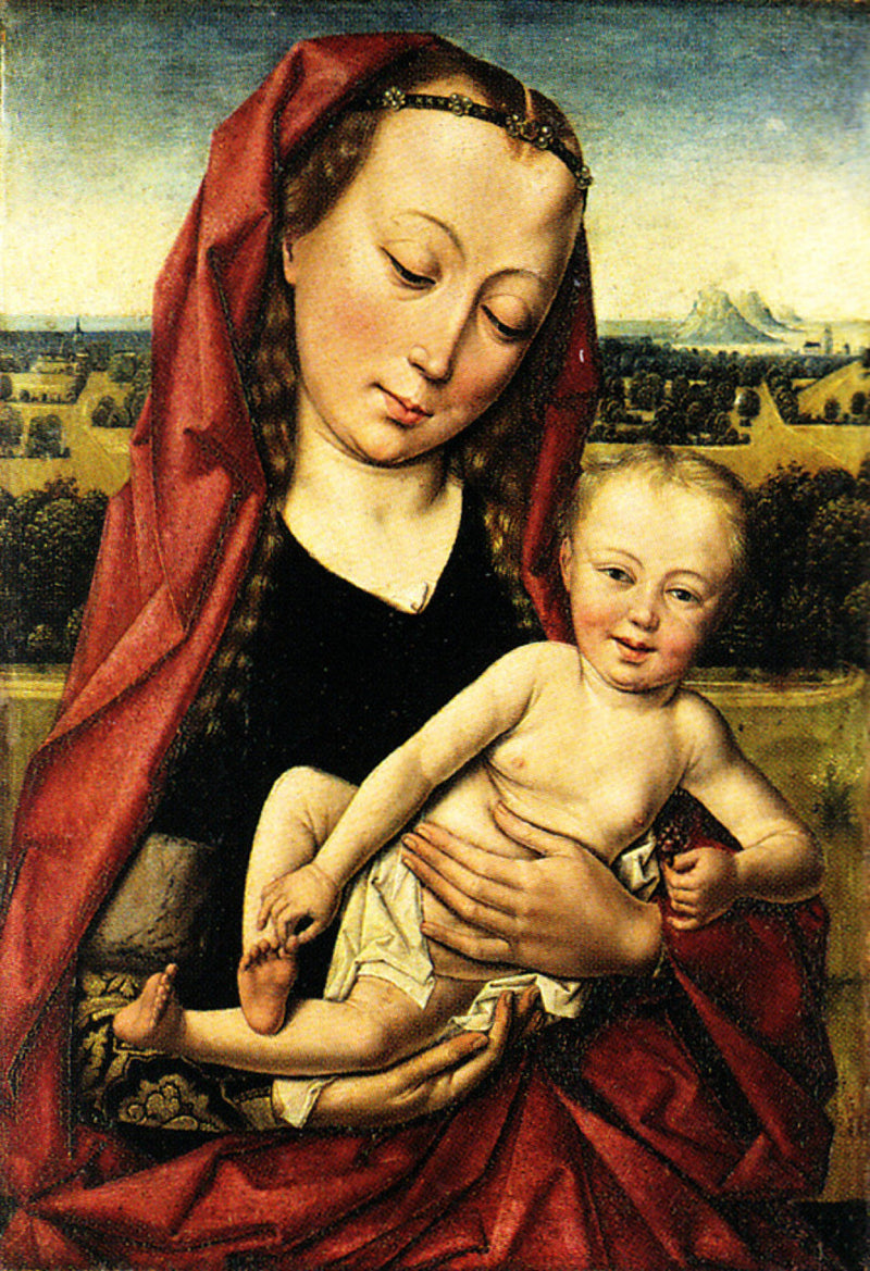 Raskaana oleva neitsyt - Dirk Bouts