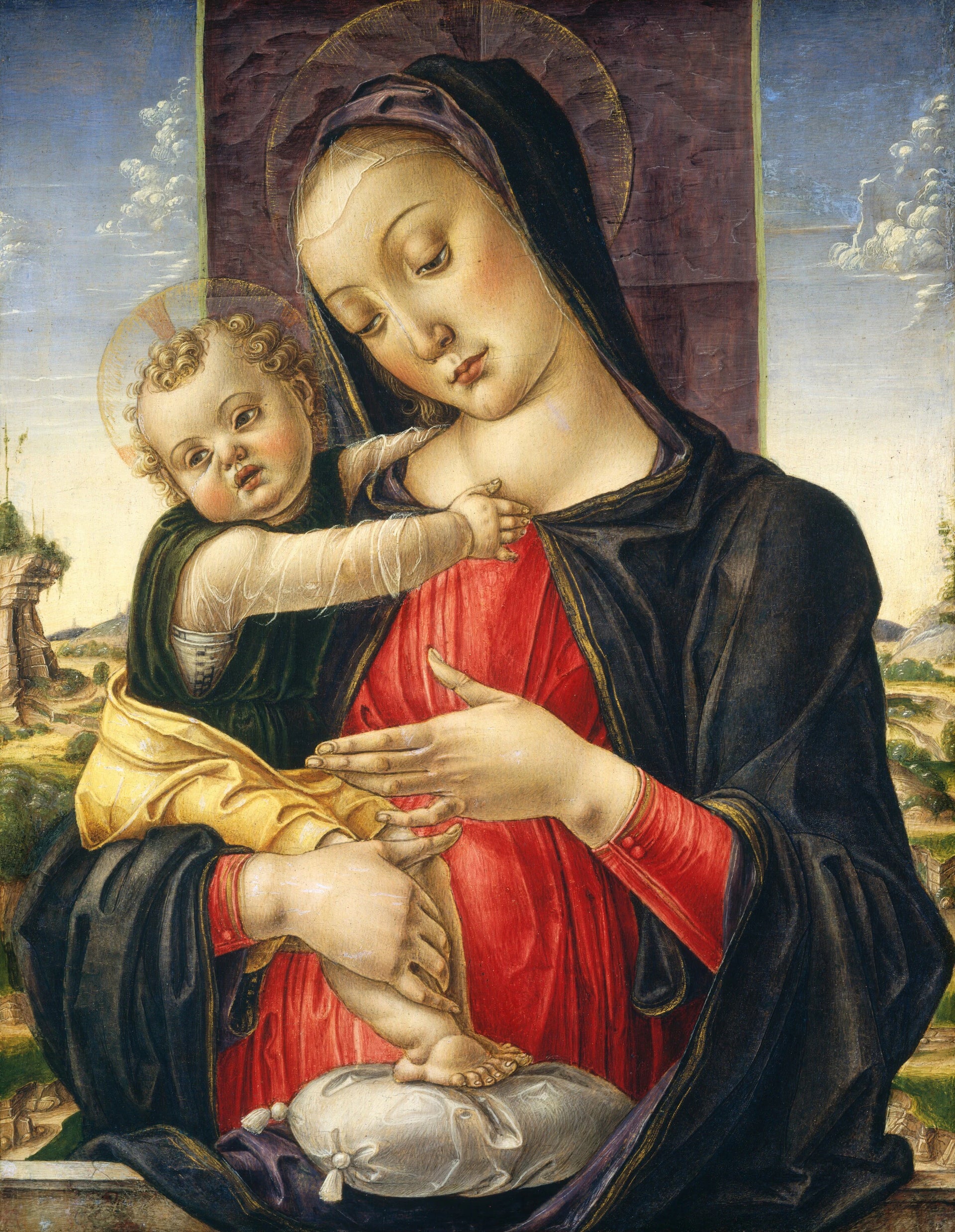 Vierge à l'Enfant. - Bartolomeo Vivarini