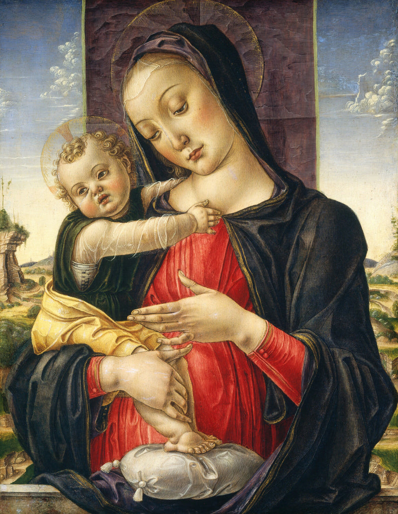 Vierge à l'Enfant. - Bartolomeo Vivarini