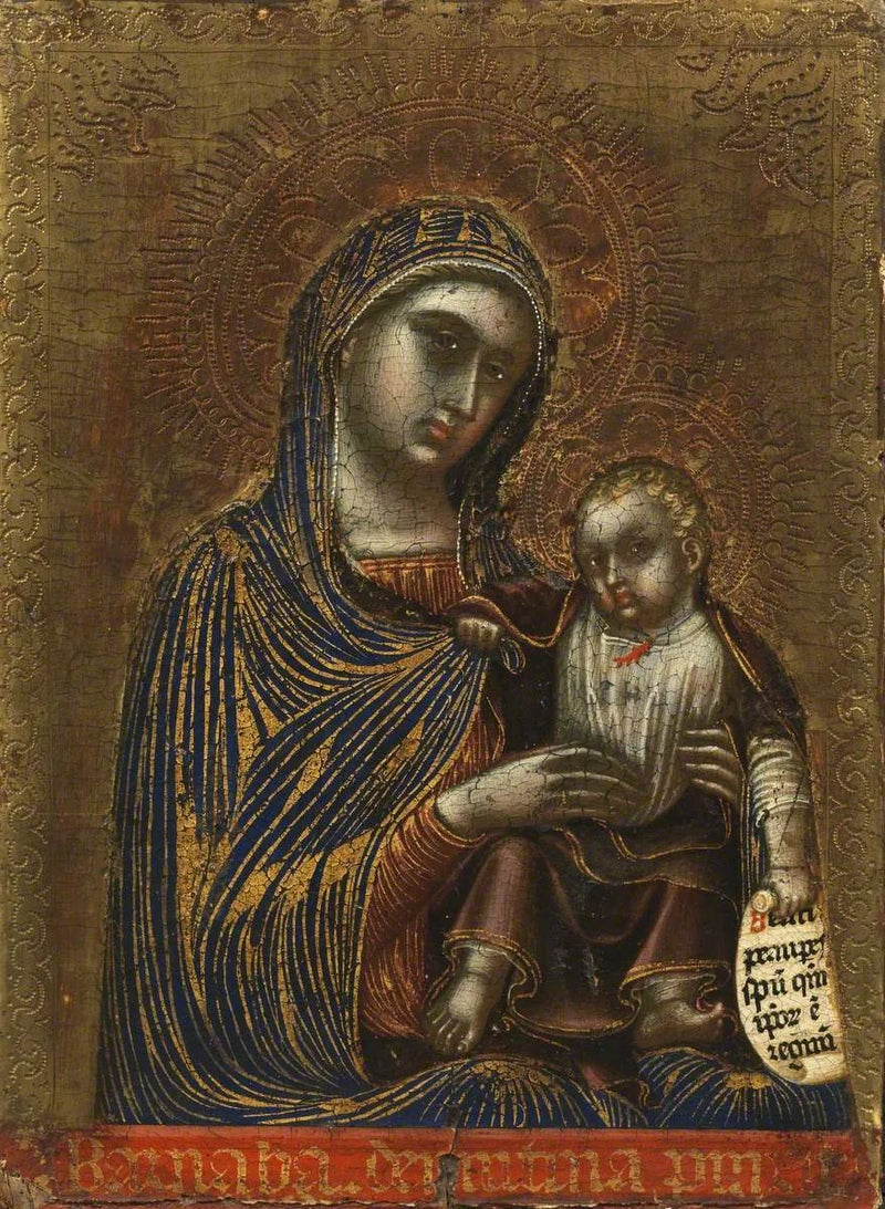 Neitsyt ja lapsi - Barnaba da Modena