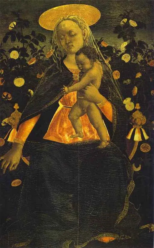 Neitsyt ja lapsi - Domenico Veneziano