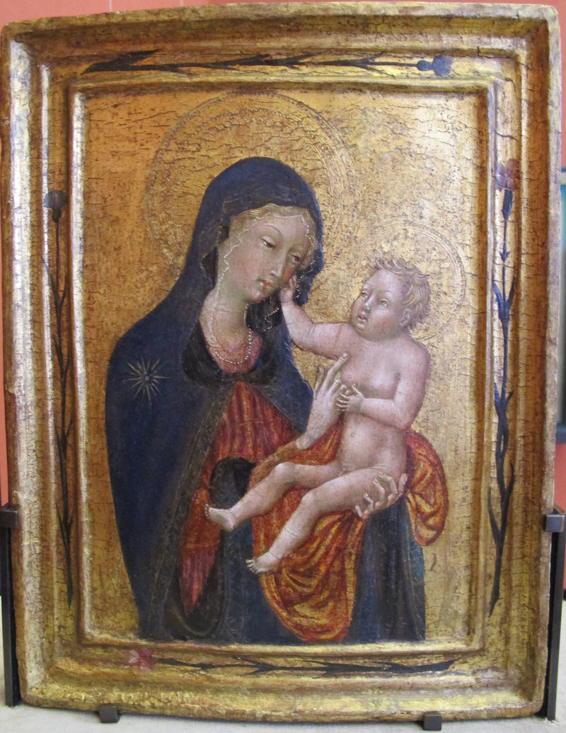 Neitsyt ja lapsi - Giovanni di Paolo