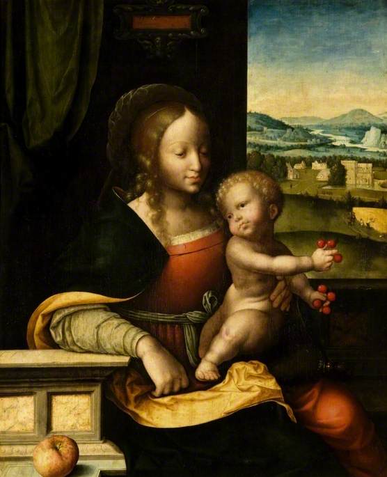 Vierge et Enfant - Joos van Cleve - Alpha Reproduction