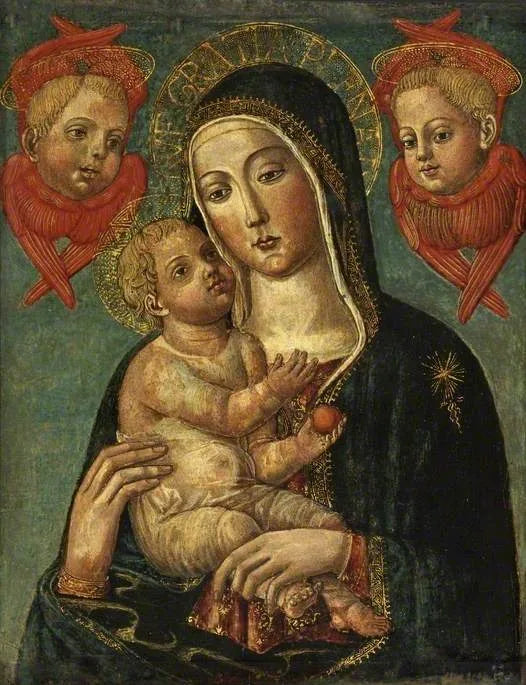 Neitsyt ja lapsi - Matteo di Giovanni
