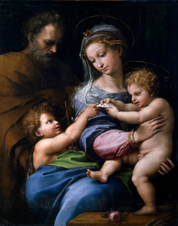 The Virgin of the Rose, noin 1517 - Raphaël