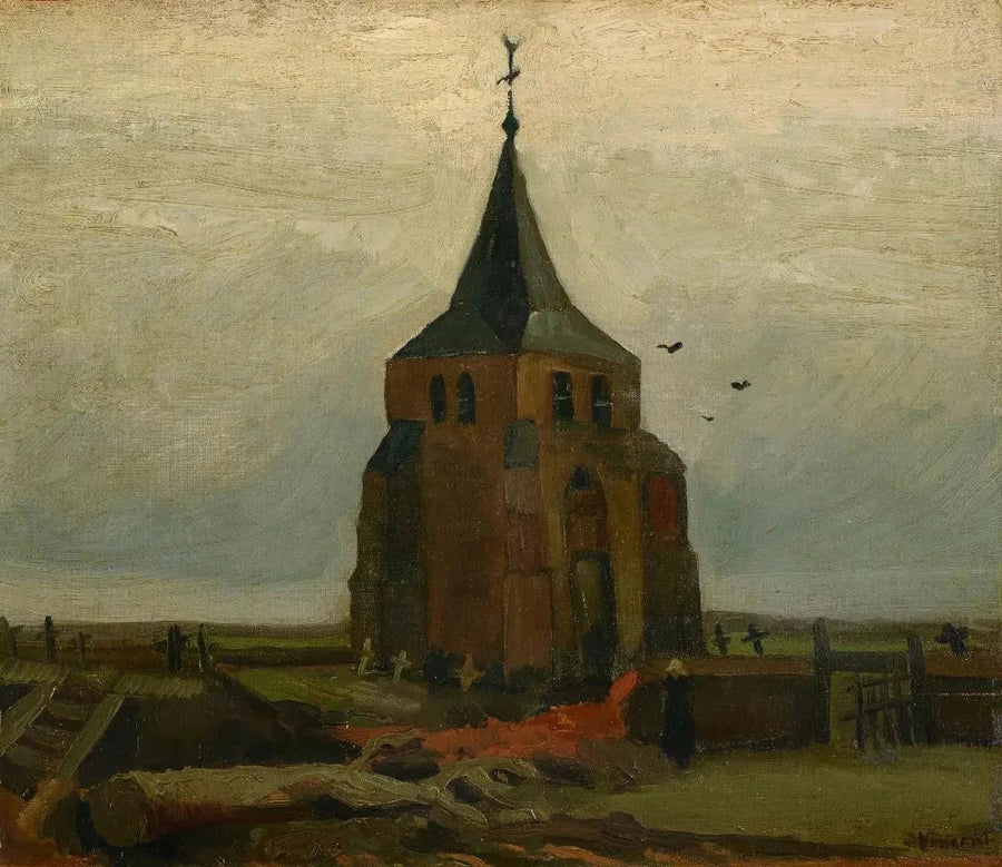 Vanhan Kellotornin - Vincent van Gogh