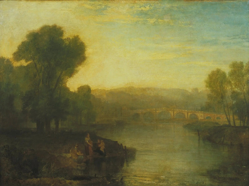 Richmond Hill ja silta - J. M. W. Turner