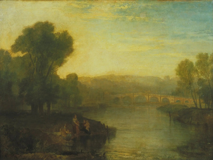Richmond Hill ja silta - J. M. W. Turner
