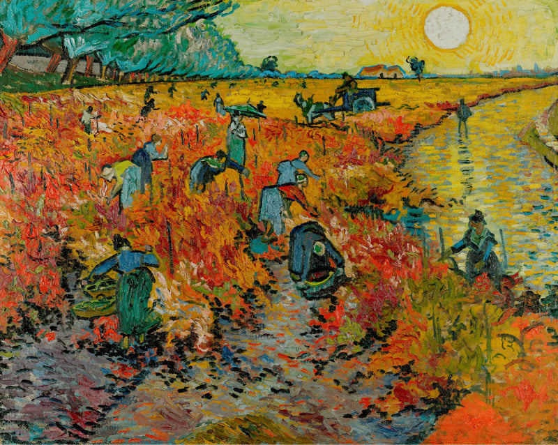 Punainen viiniköynnös - Vincent van Gogh