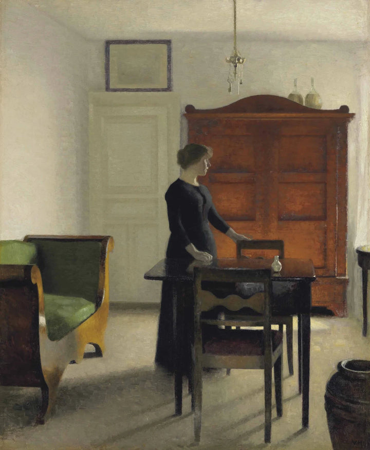 Salonki, 1897 - Vilhelm Hammershøi