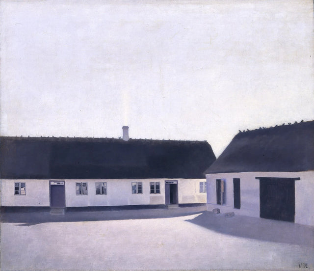 Maatila Refsnæsissa - Vilhelm Hammershøi