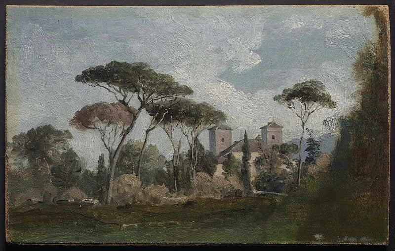 Villa Borghèse, Rooma - George Inness