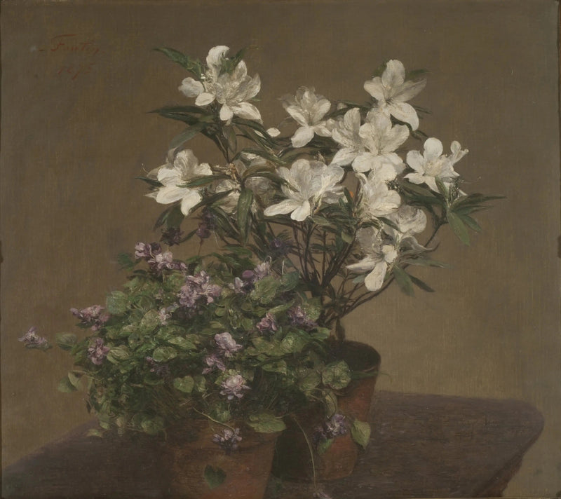 Henri Fantin-Latour - reproduktio taulu öljymaalauksesta