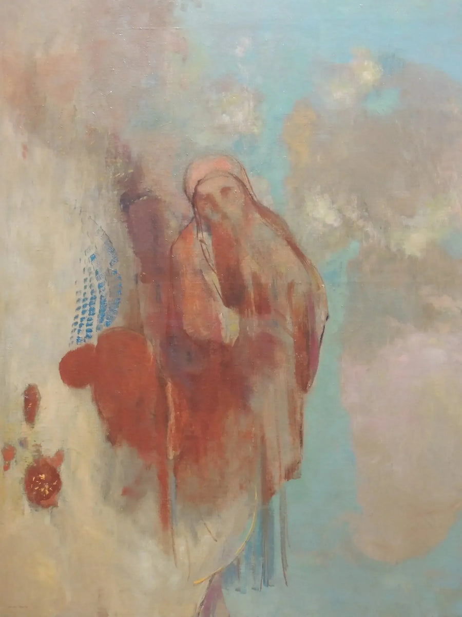 Näkymä pilvien keskellä - Odilon Redon
