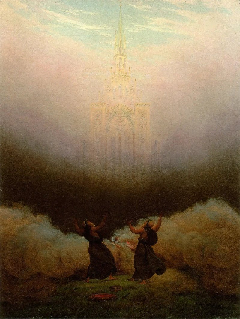 Kristillisen kirkon näkemys - Caspar David Friedrich