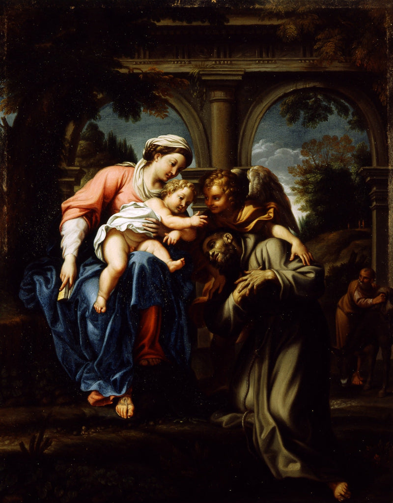 Pyhä Franciscuksen näkemys - Annibale Carracci