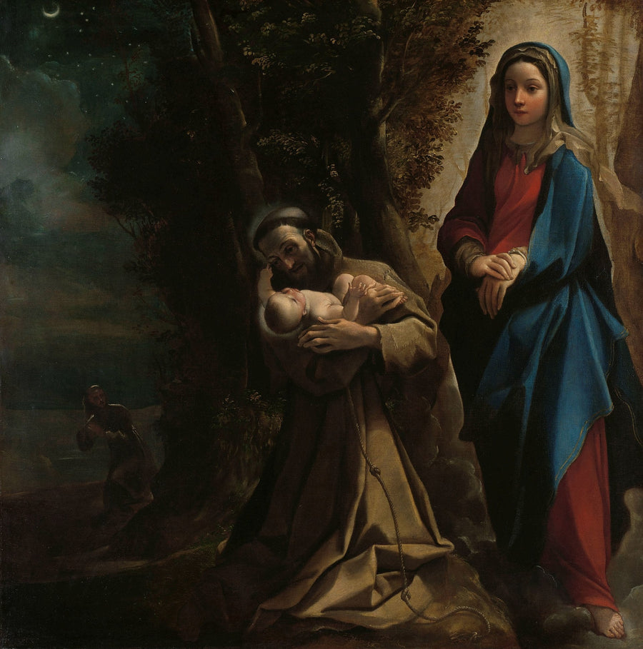 Pyhän Franciscuksen näkemys - Ludovico Carracci