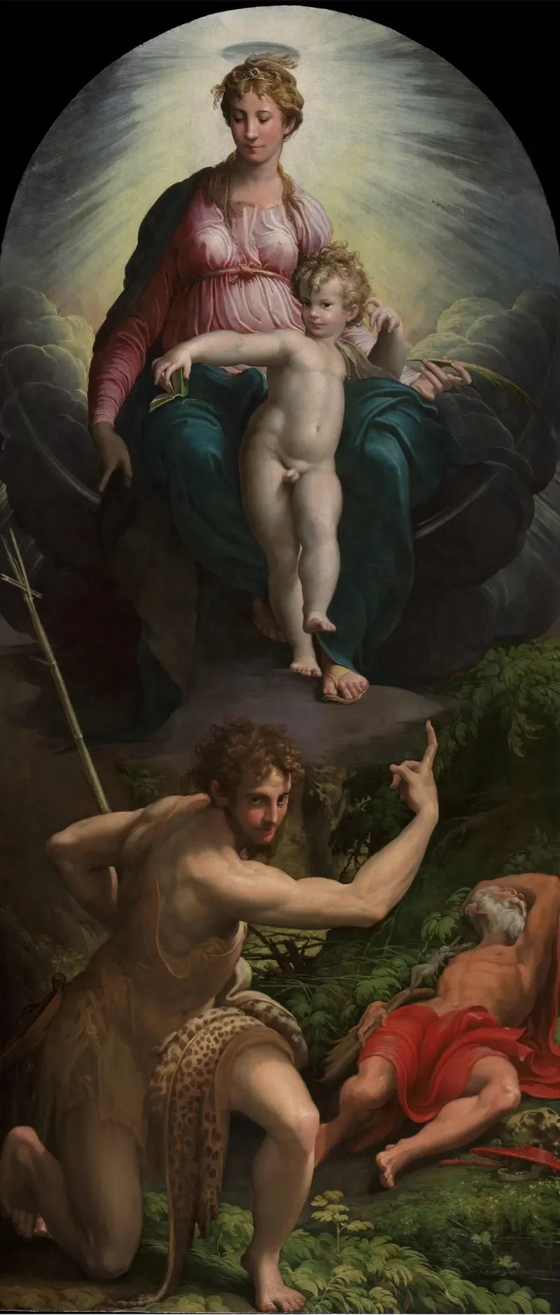 Pyhän Jeronímin näkemys - Parmigianino