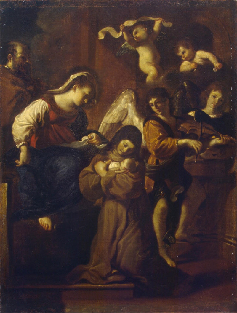 Sainte Claire'n näkemys - Guercino