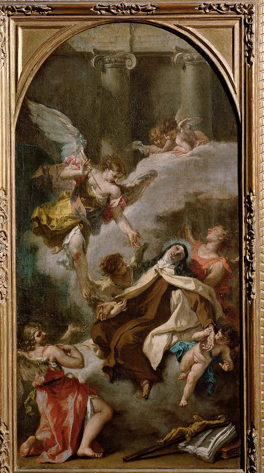Pyhä Teresia Avilalaisen näkemys - Sebastiano Ricci