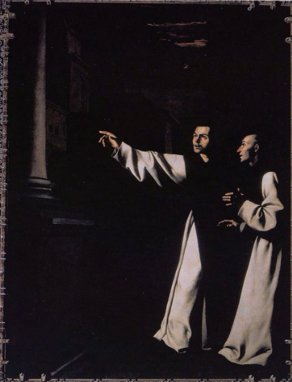 Ennakoiva näkemys Pedro de Salamanquen veljestä - Francisco de Zurbarán