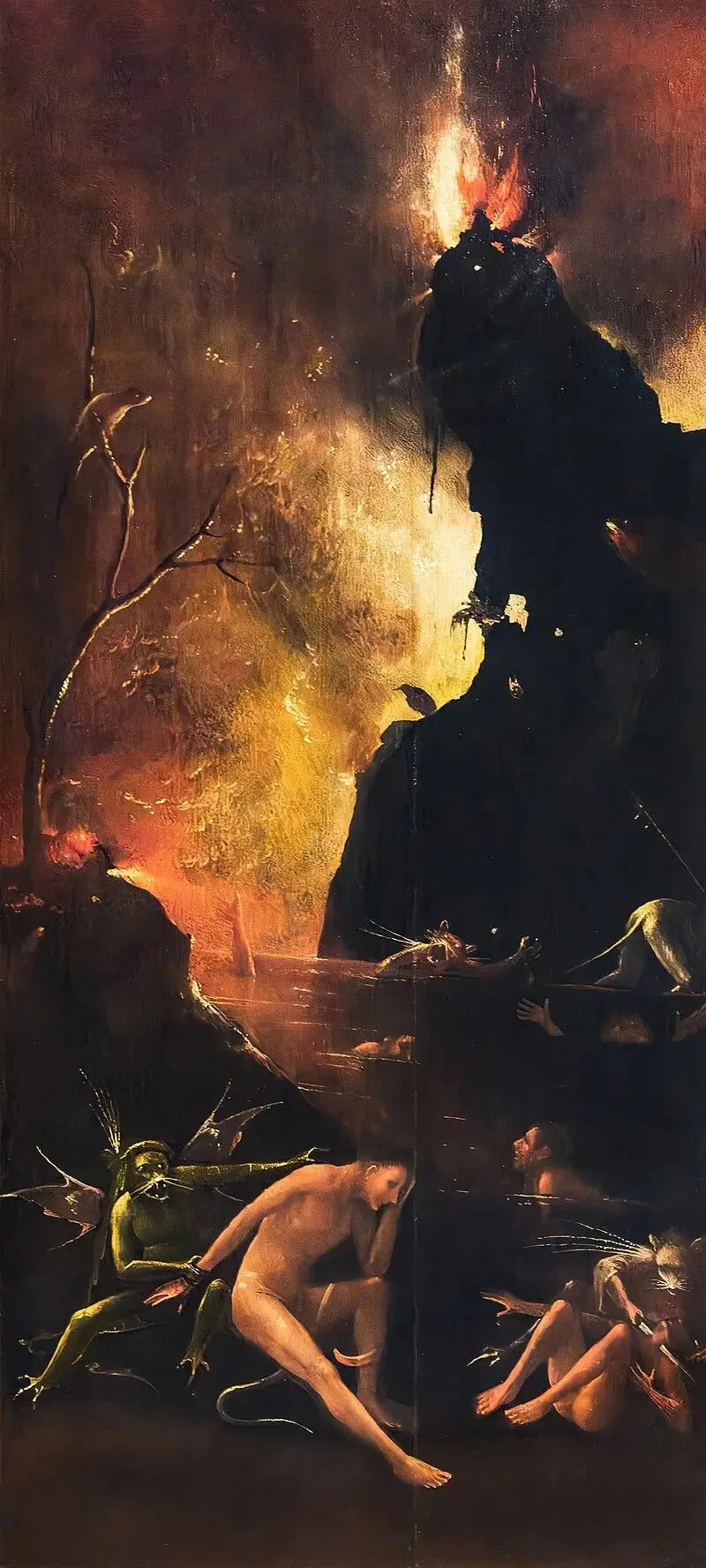 Näkymiä tuonpuoleisesta: helvetti - Hieronymus Bosch