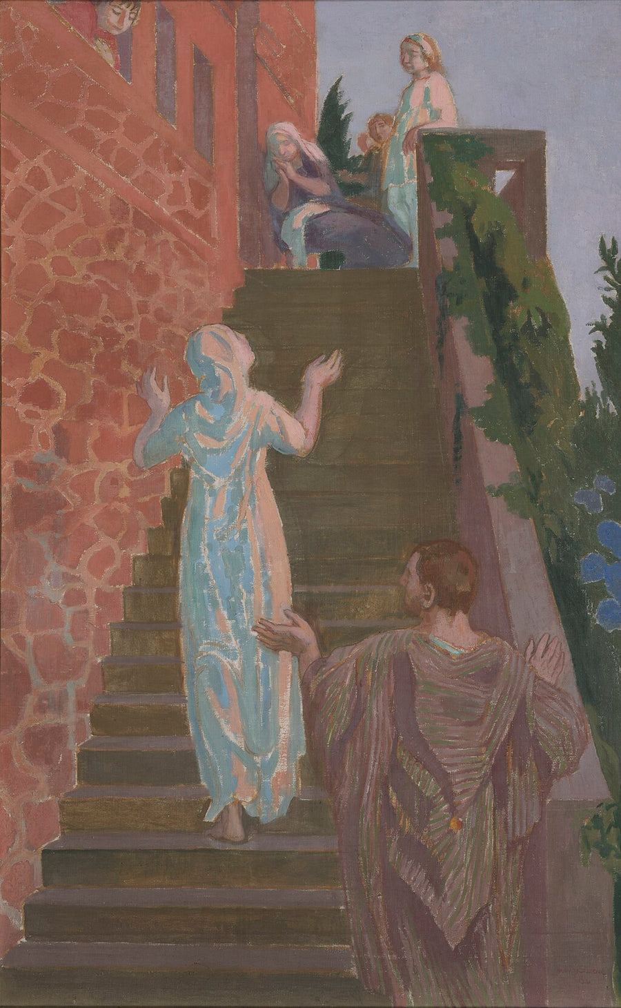 Käynti Silencion portaikossa - Maurice Denis