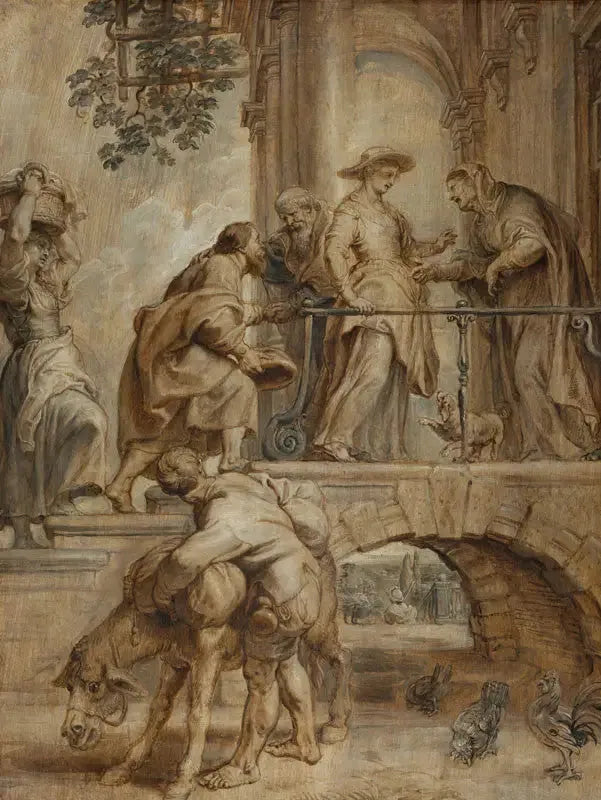 Neitsyt Marian vierailu - Peter Paul Rubens