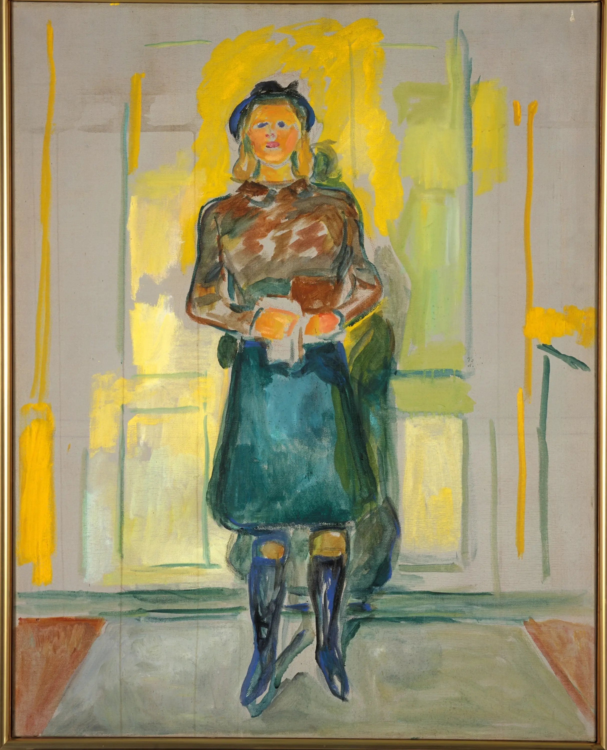 Visite à Ekely - Edvard Munch image 1 reproduction réalisée par Alpha Reproduction