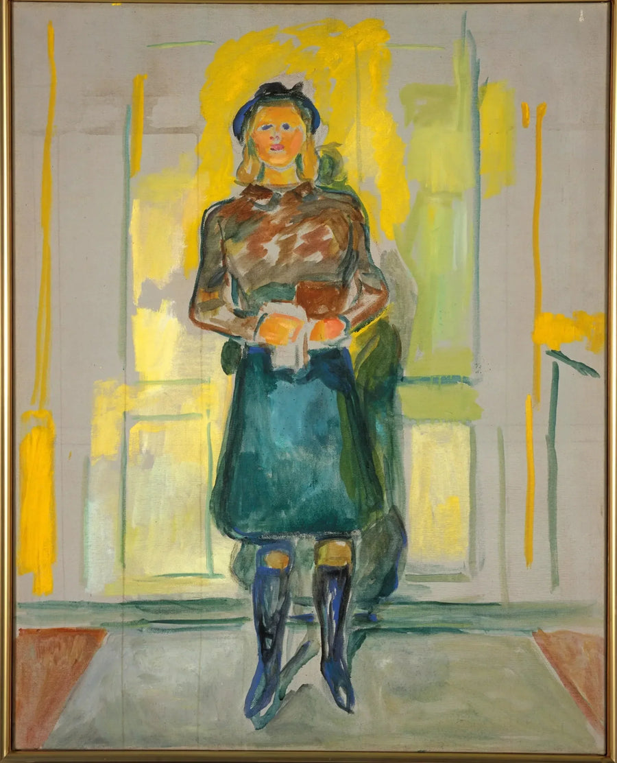 Vierailu Ekelyssä - Edvard Munch