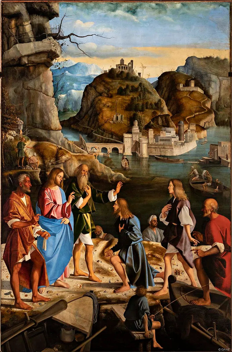 Zebedeen poikien kutsumus - Marco Basaiti