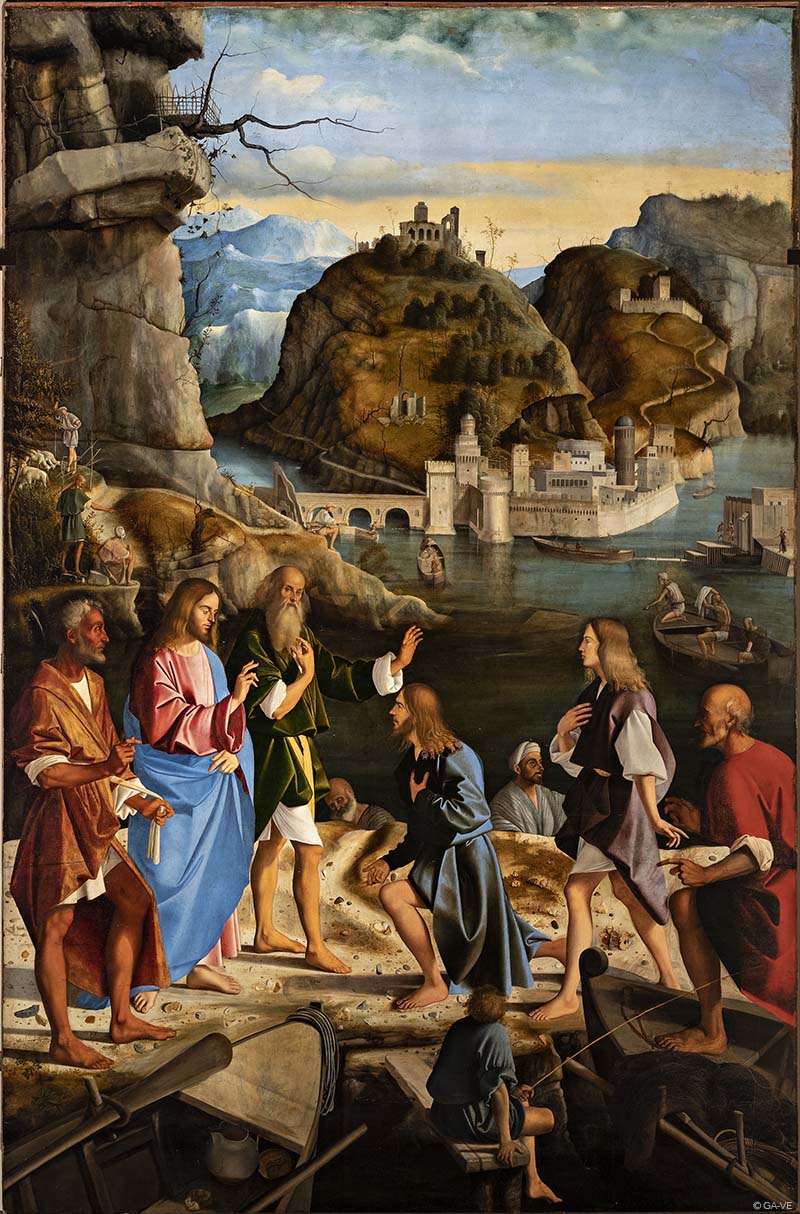 Zebedeen poikien kutsumus - Marco Basaiti