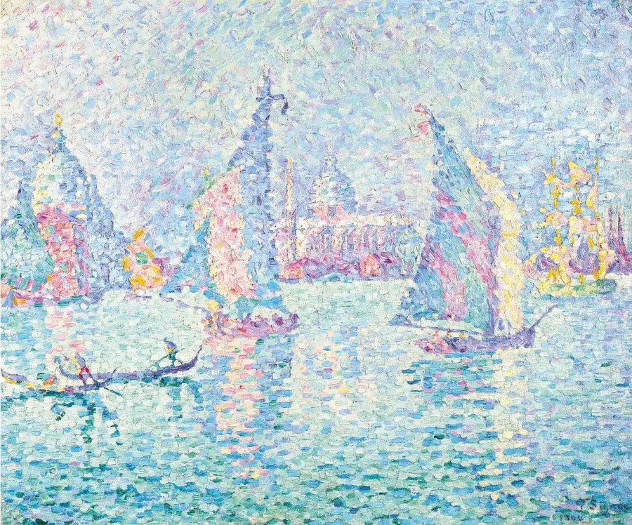 Purjeet Sumussa. Giudeccan kanava - Paul Signac