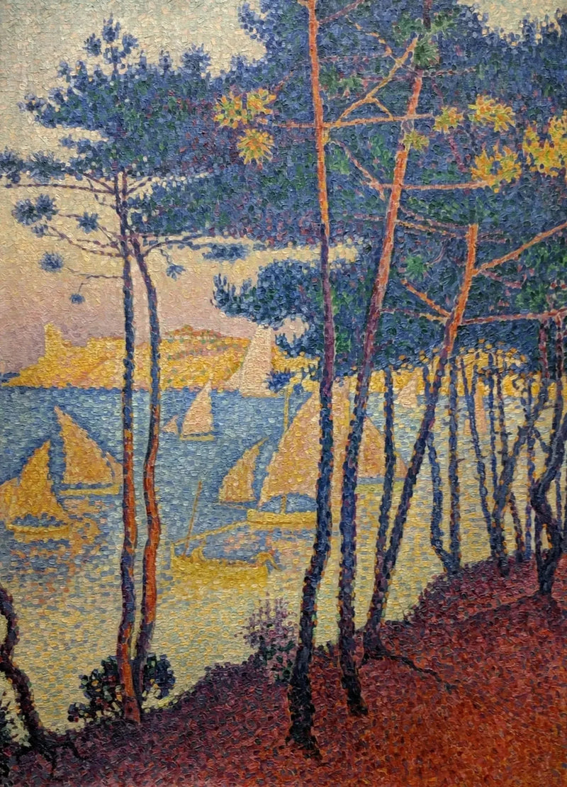 Purjeet ja nuppineulat - Paul Signac