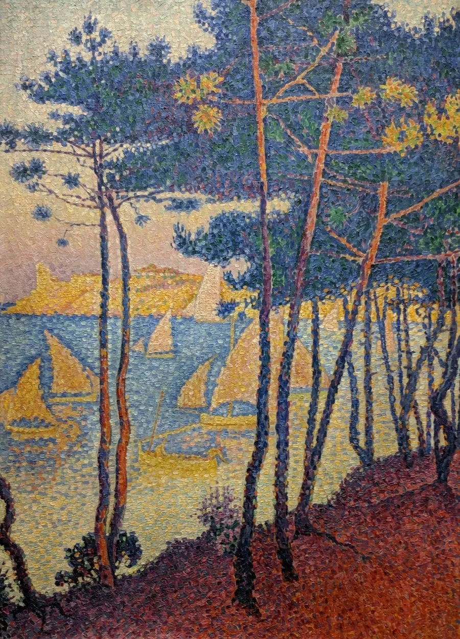 Purjeet ja nuppineulat - Paul Signac