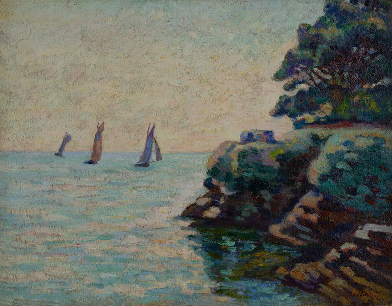 Purjeveneitä Saint Palais sur Mer - Armand Guillaumin