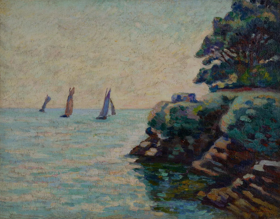 Purjeveneitä Saint Palais sur Mer - Armand Guillaumin