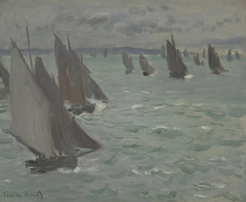 Purjeveneet merellä W125 - Claude Monet